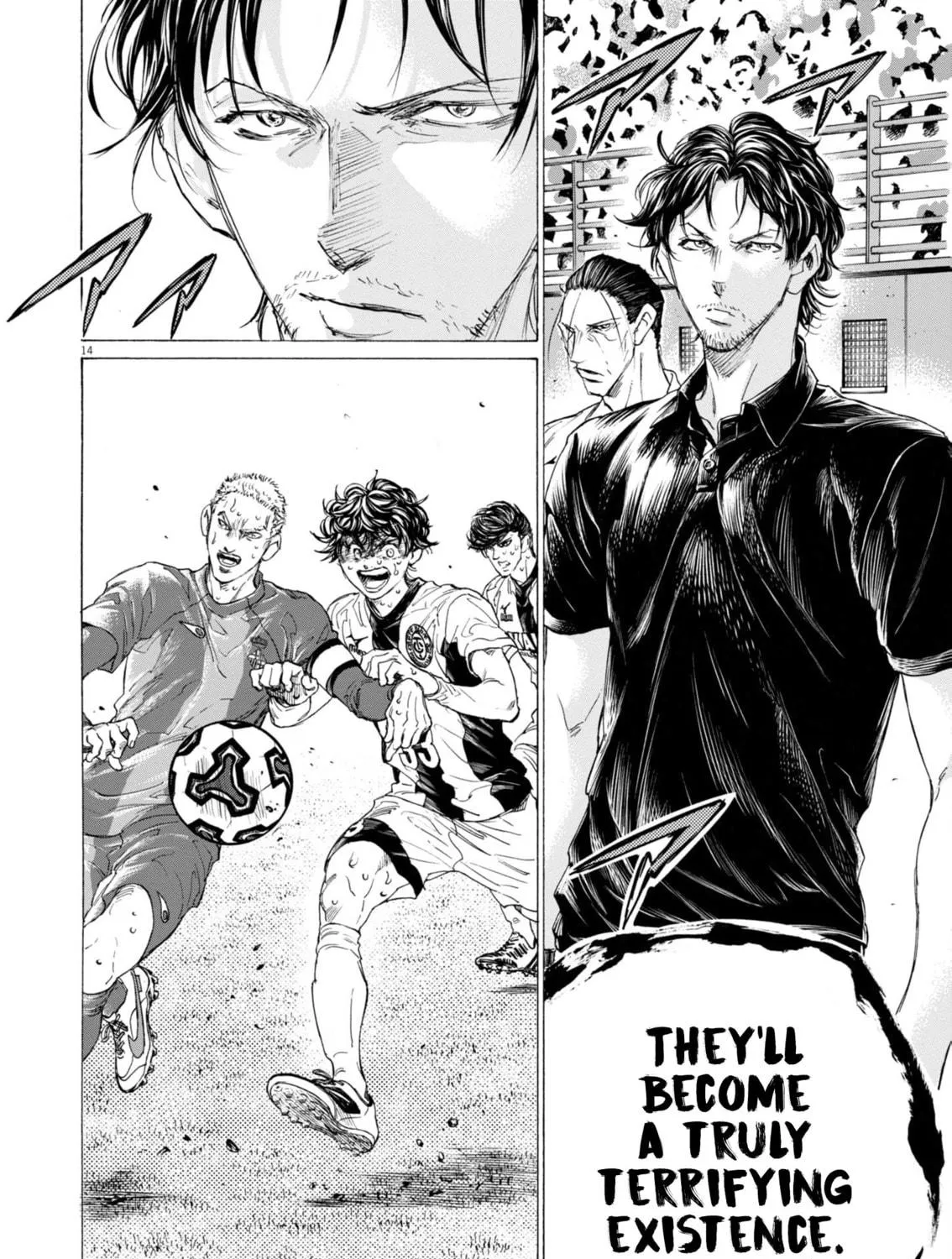 Read Ao Ashi chapter 399 image 27 on Lezhin