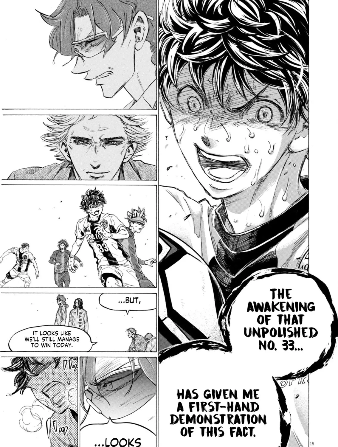 Read Ao Ashi chapter 399 image 29 on Lezhin