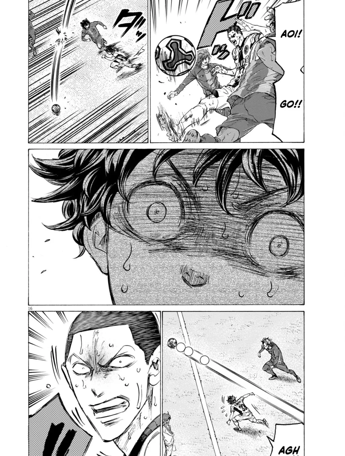 Read Ao Ashi chapter 399 image 31 on Lezhin