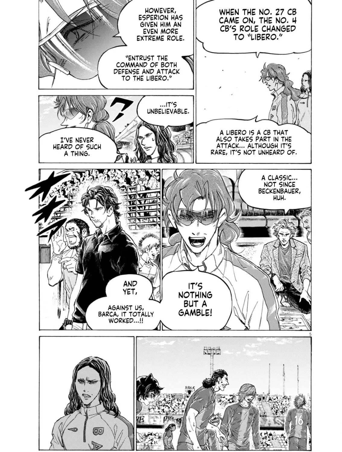 Read Ao Ashi chapter 399 image 9 on Lezhin