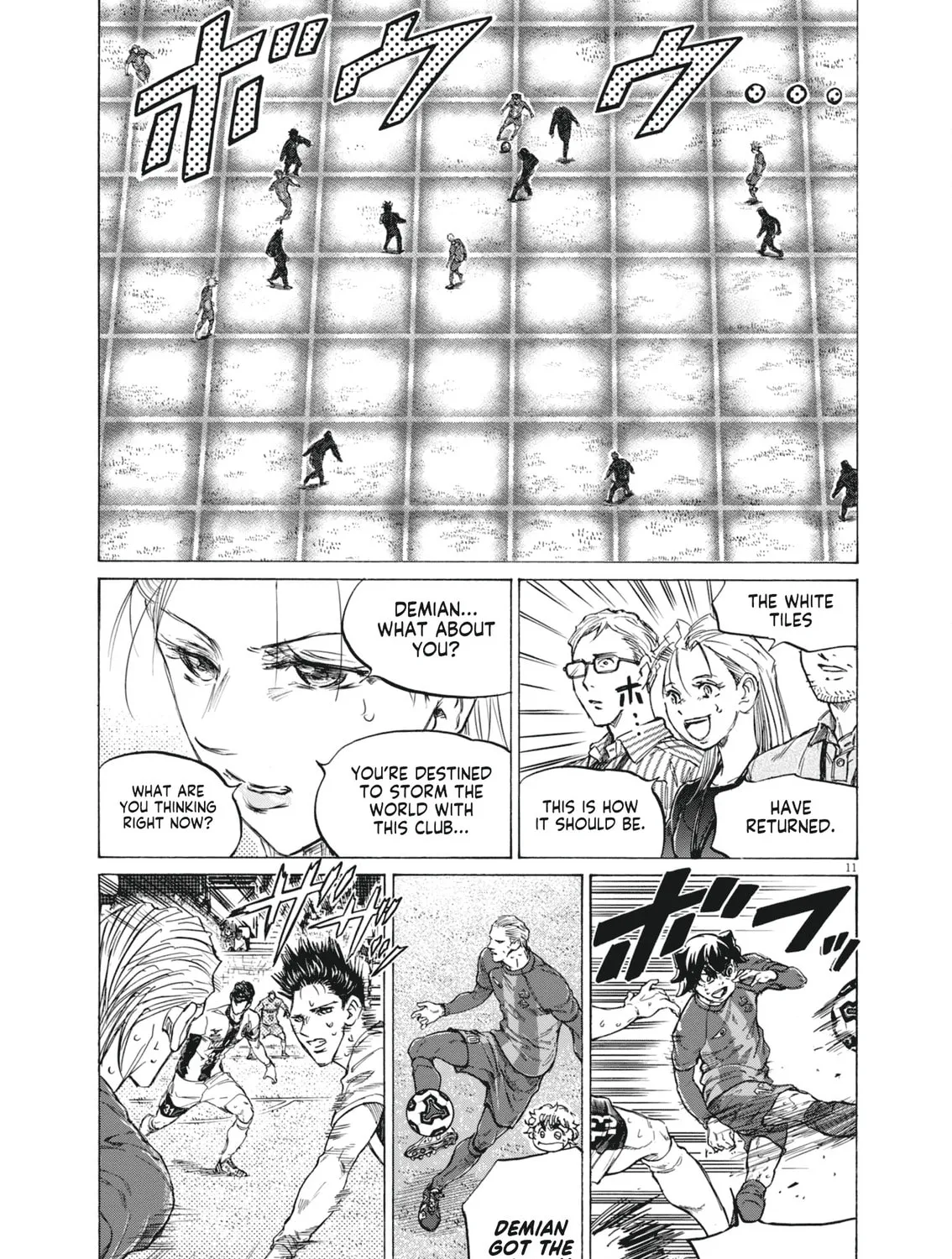 Read Ao Ashi chapter 400 image 19 on Lezhin