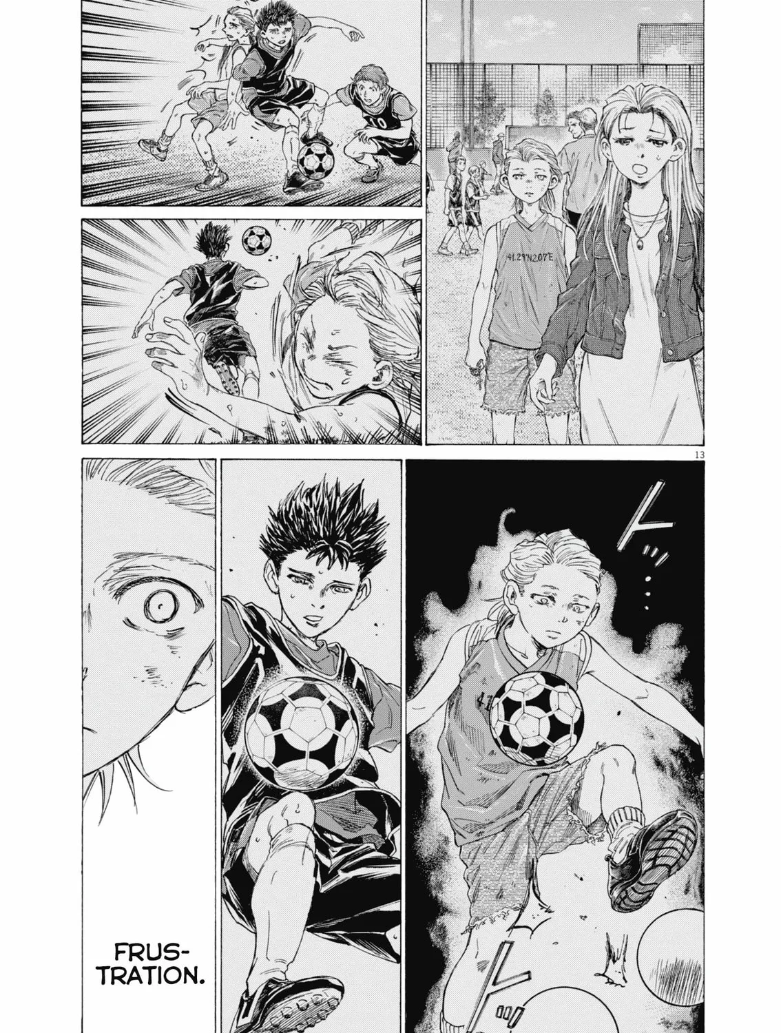Read Ao Ashi chapter 400 image 23 on Lezhin