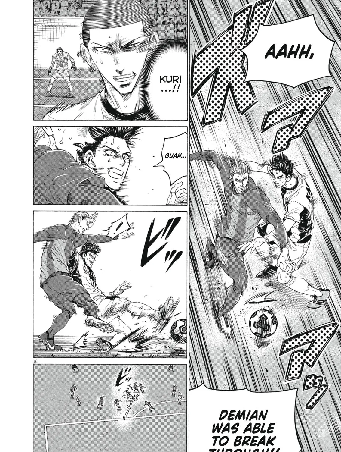 Read Ao Ashi chapter 400 image 29 on Lezhin