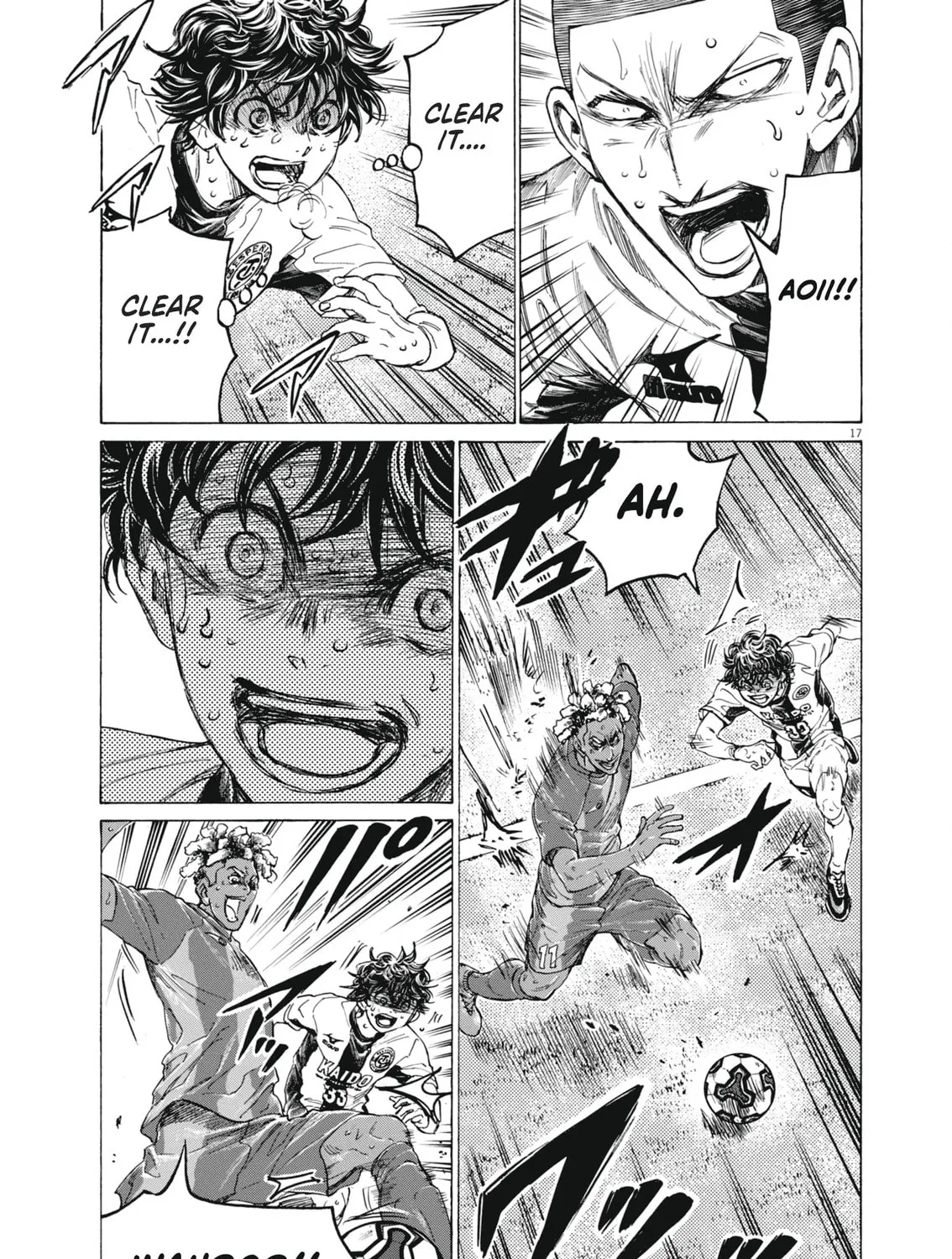 Read Ao Ashi chapter 400 image 31 on Lezhin