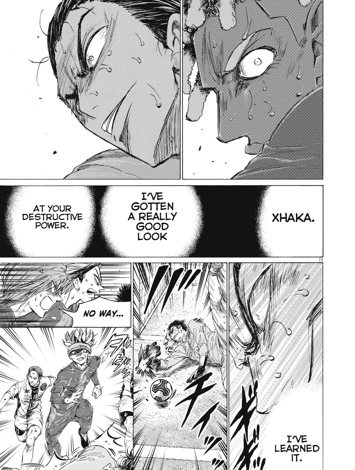 Read Ao Ashi chapter 401 image 29 on Lezhin