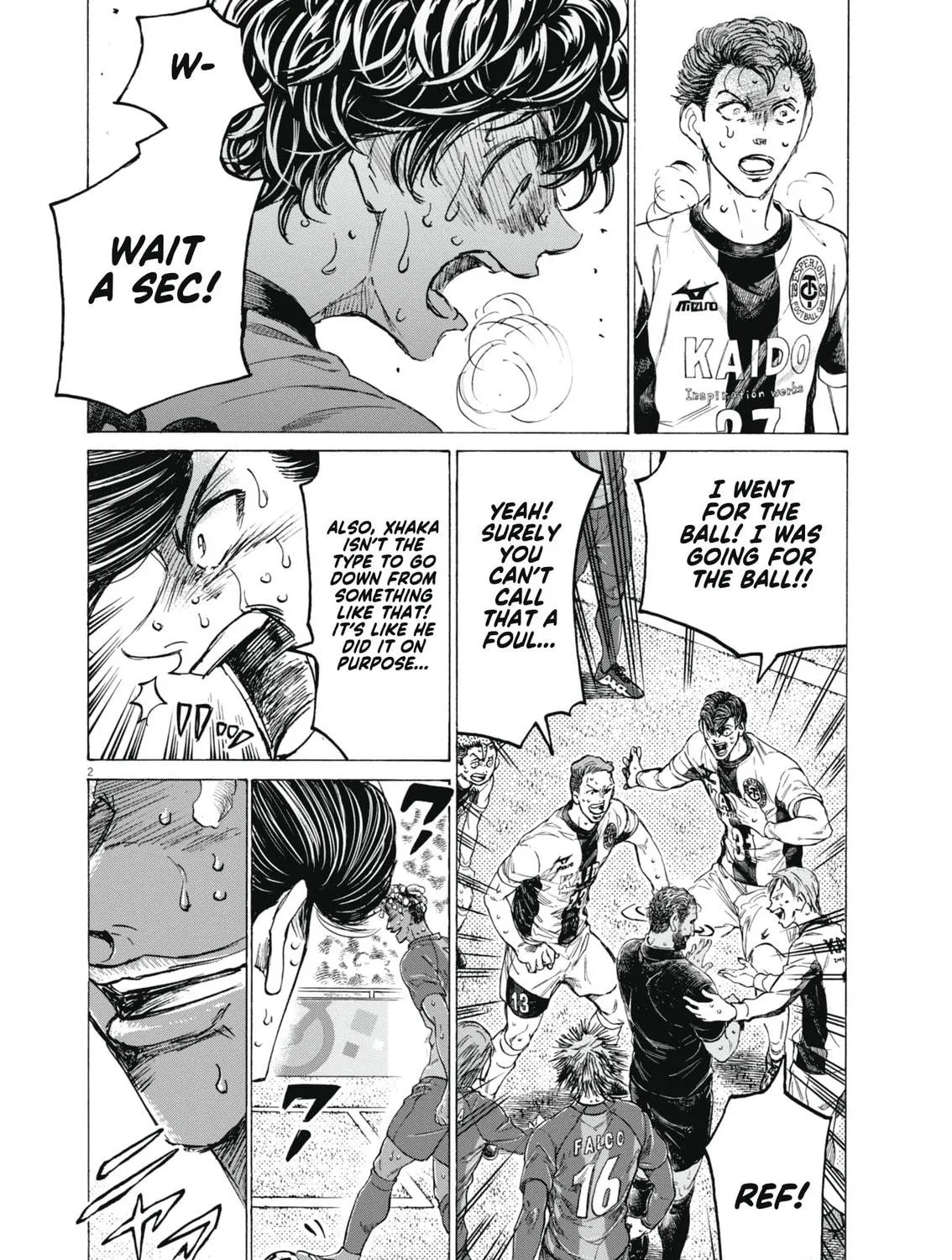 Read Ao Ashi chapter 401 image 3 on Lezhin