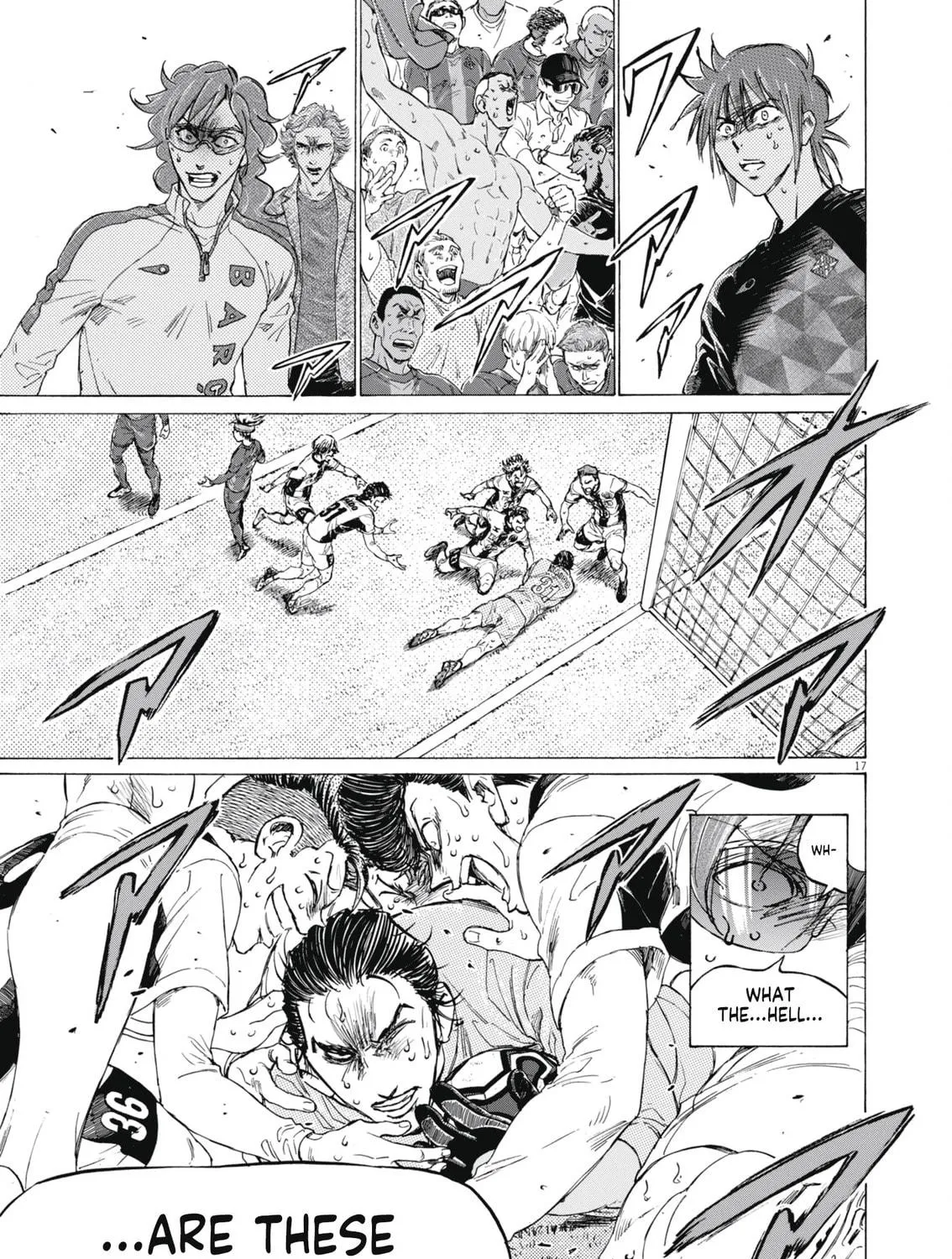 Read Ao Ashi chapter 401 image 33 on Lezhin