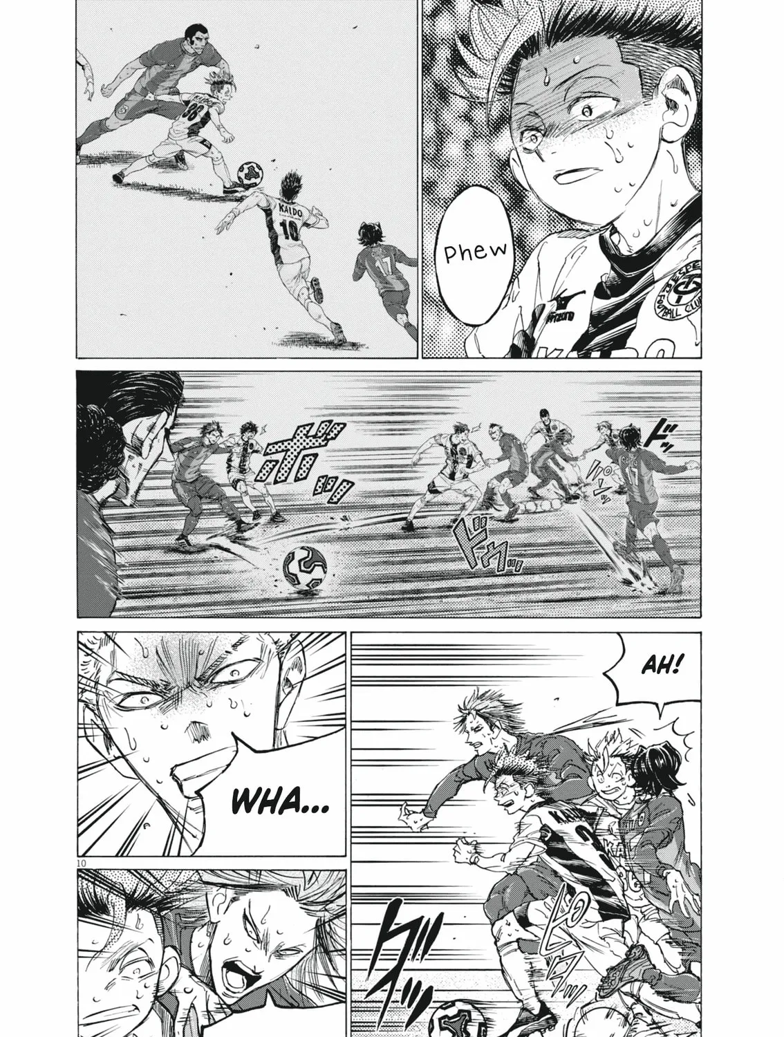 Read Ao Ashi chapter 402 image 19 on Lezhin