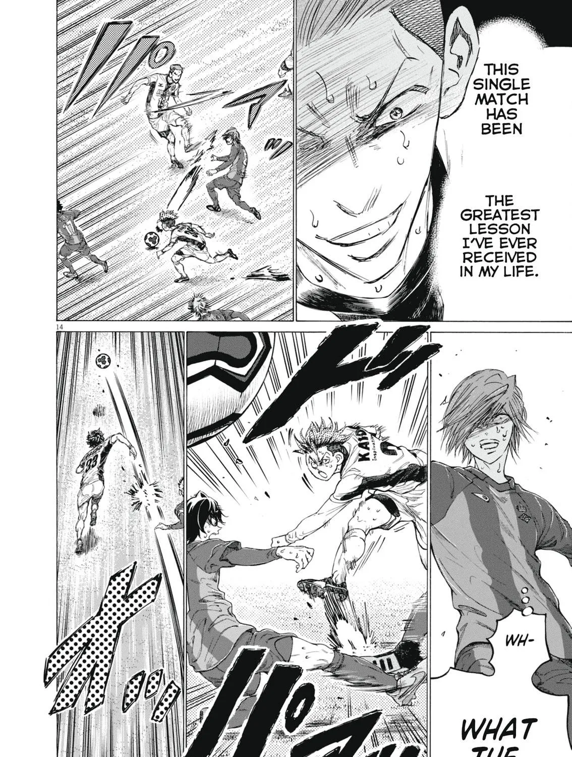 Read Ao Ashi chapter 402 image 27 on Lezhin