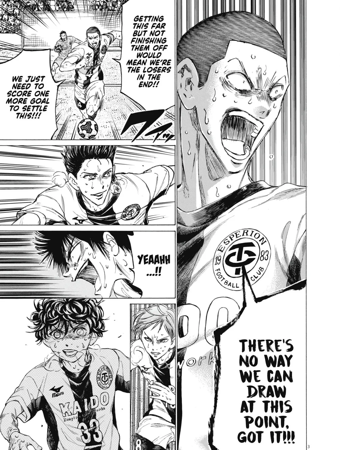 Read Ao Ashi chapter 402 image 5 on Lezhin