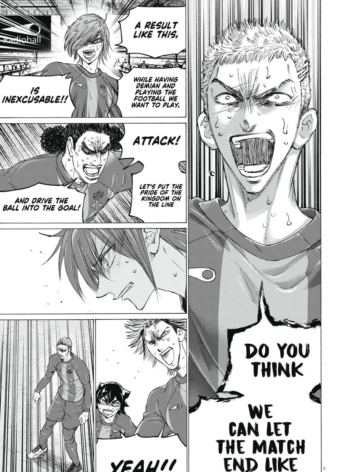Read Ao Ashi chapter 402 image 9 on Lezhin