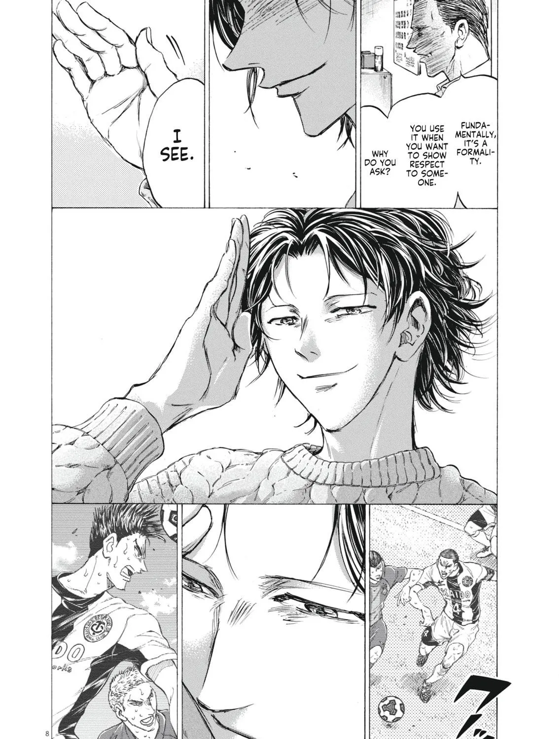 Read Ao Ashi chapter 403 image 15 on Lezhin