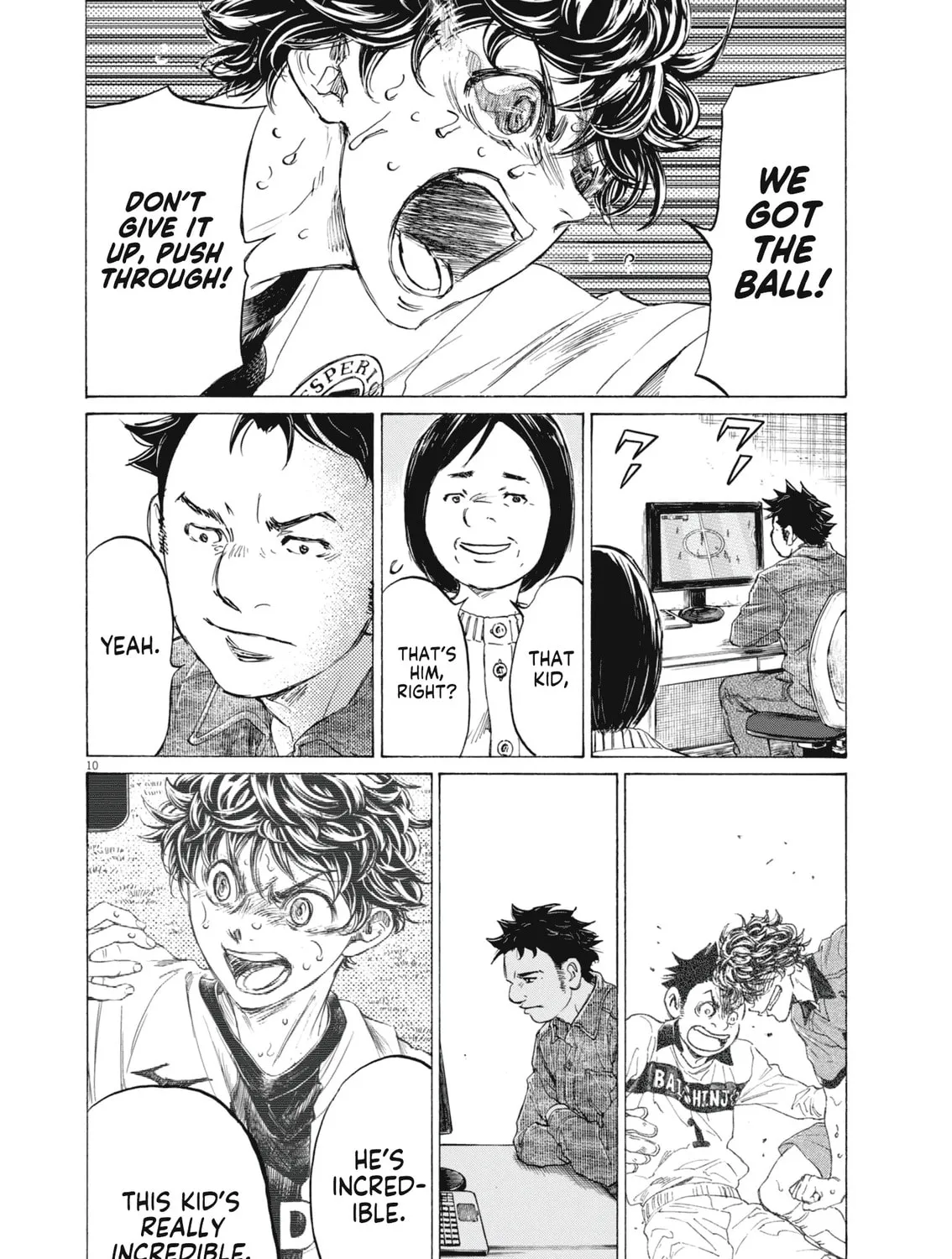 Read Ao Ashi chapter 403 image 19 on Lezhin