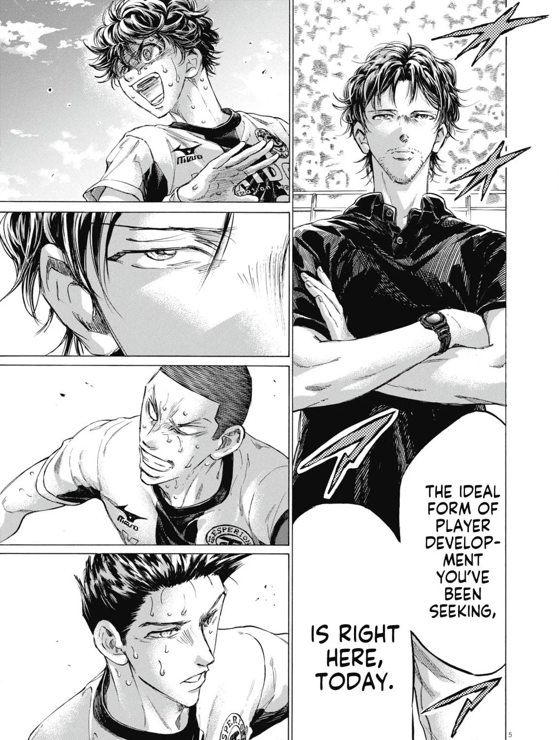 Read Ao Ashi chapter 403 image 9 on Lezhin