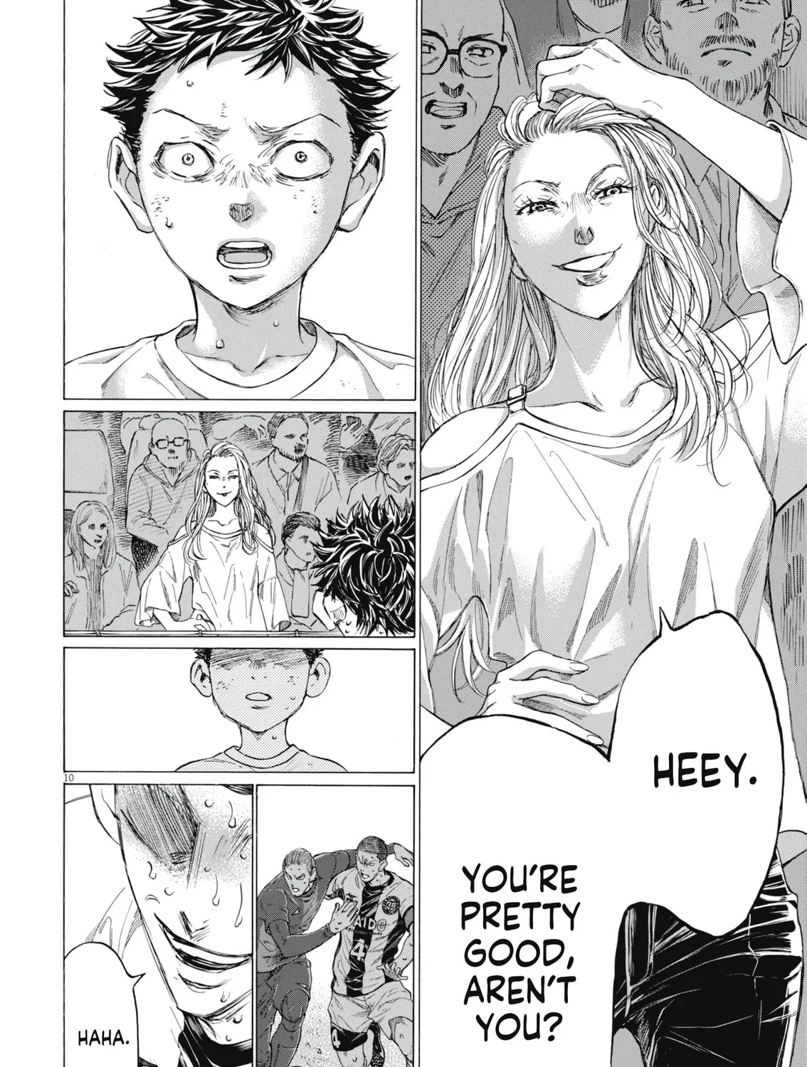 Read Ao Ashi chapter 404 image 19 on Lezhin