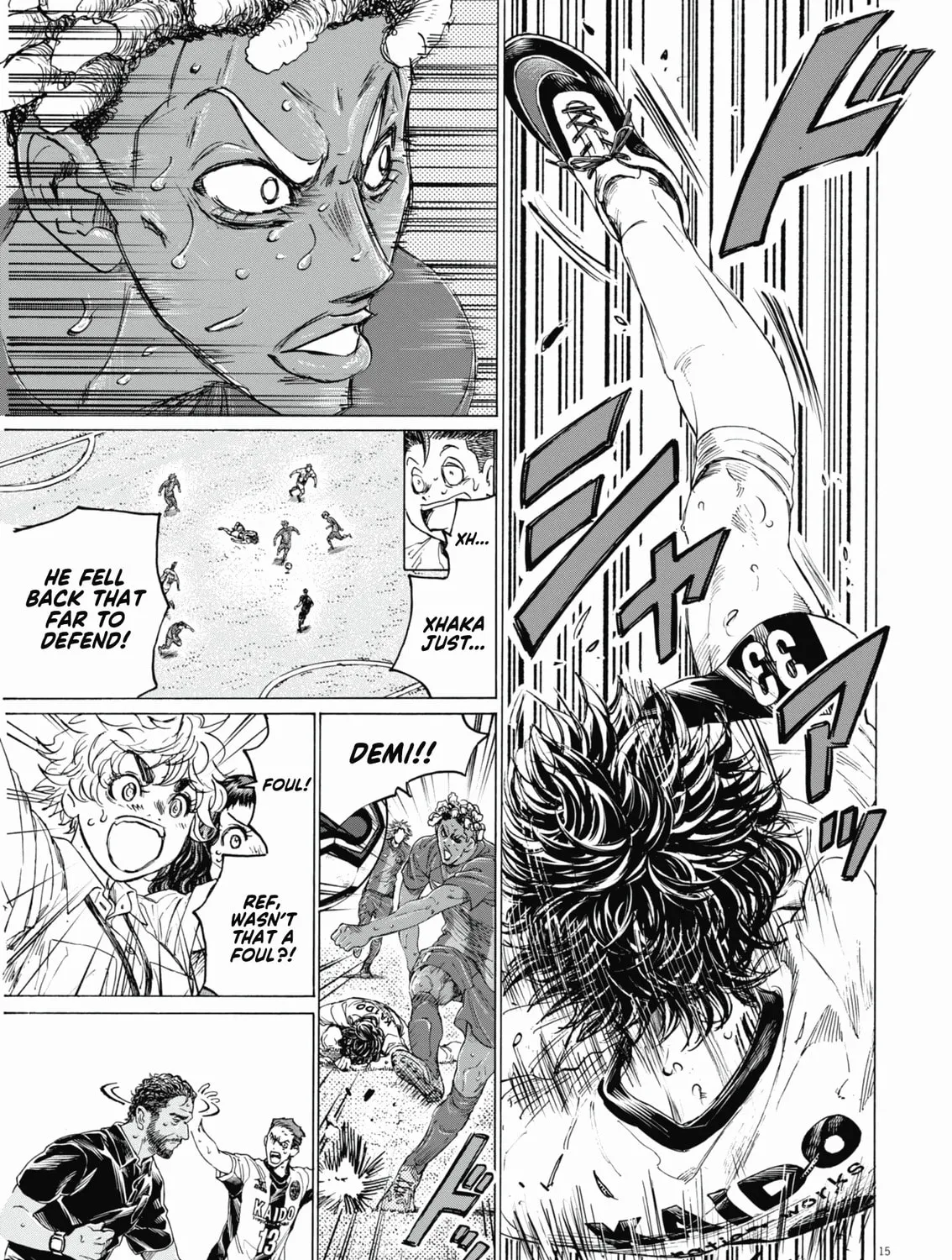Read Ao Ashi chapter 404 image 29 on Lezhin