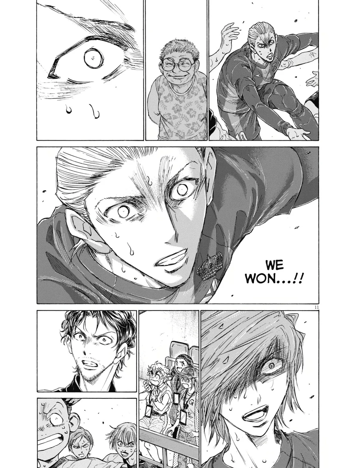 Read Ao Ashi chapter 405 image 23 on Lezhin