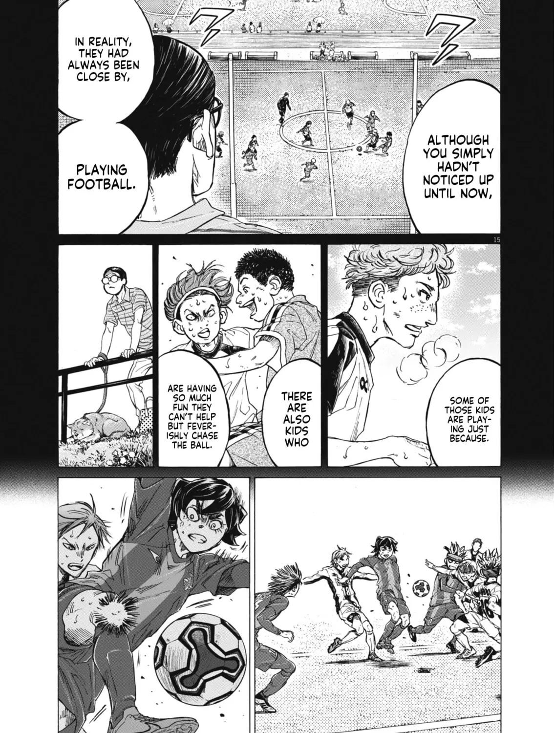 Read Ao Ashi chapter 405 image 31 on Lezhin