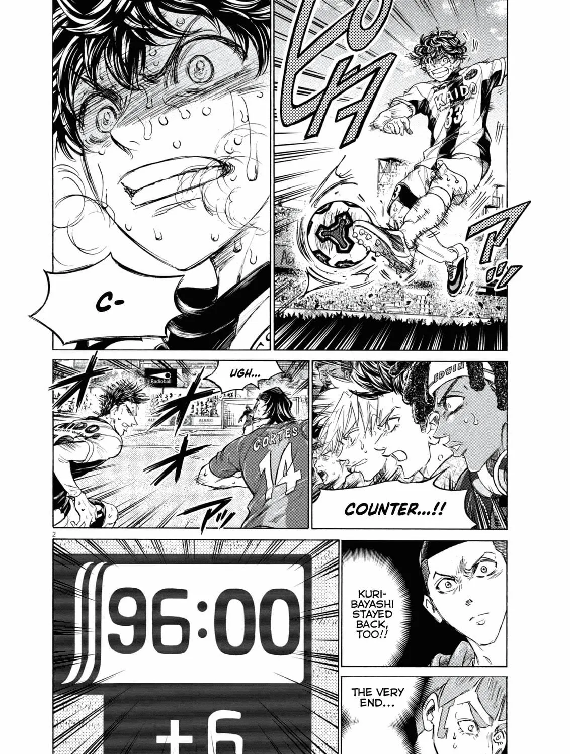 Read Ao Ashi chapter 406 image 3 on Lezhin