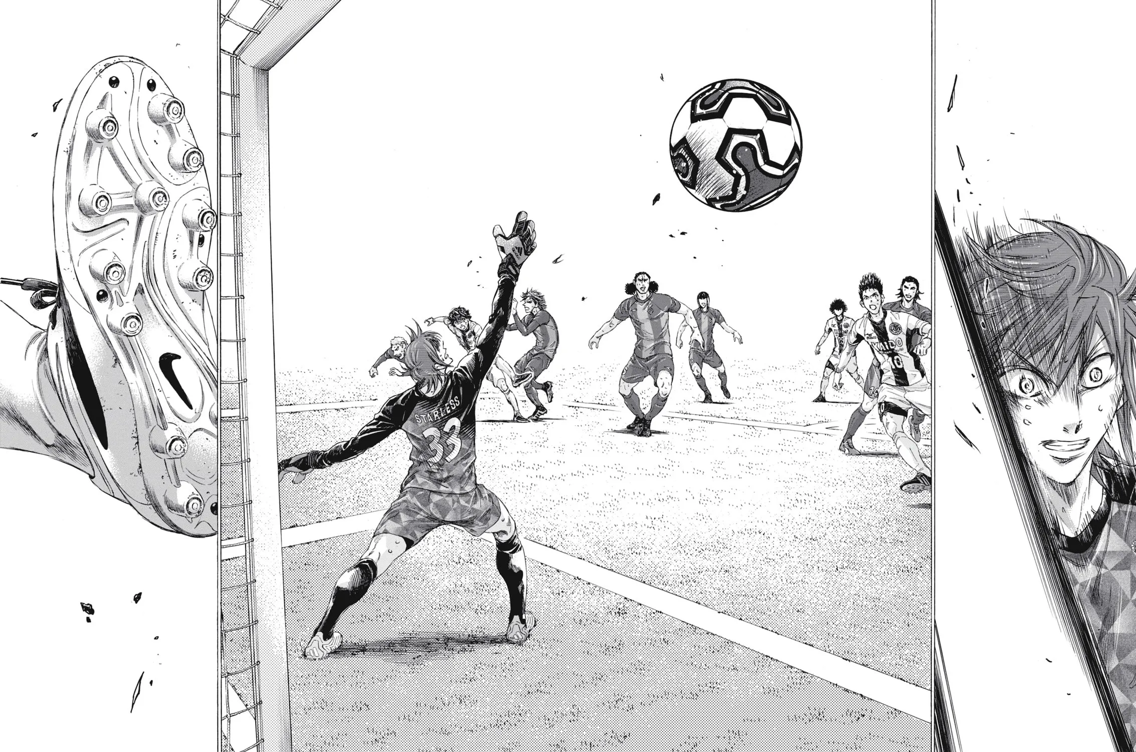 Read Ao Ashi chapter 406 image 31 on Lezhin