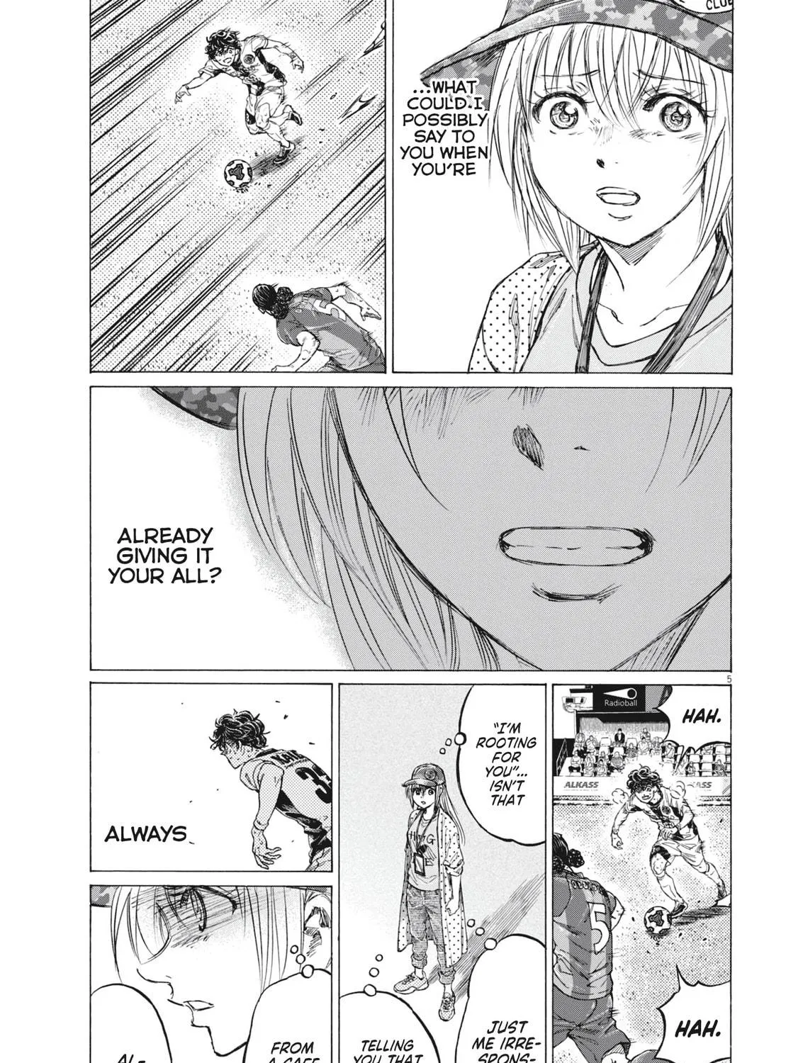 Read Ao Ashi chapter 406 image 9 on Lezhin