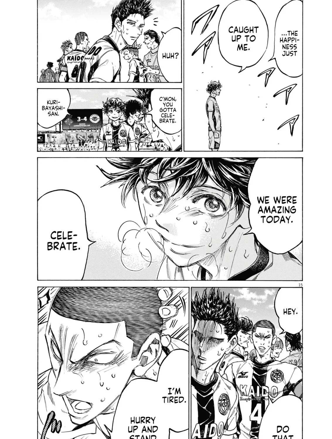 Read Ao Ashi chapter 407 image 29 on Lezhin