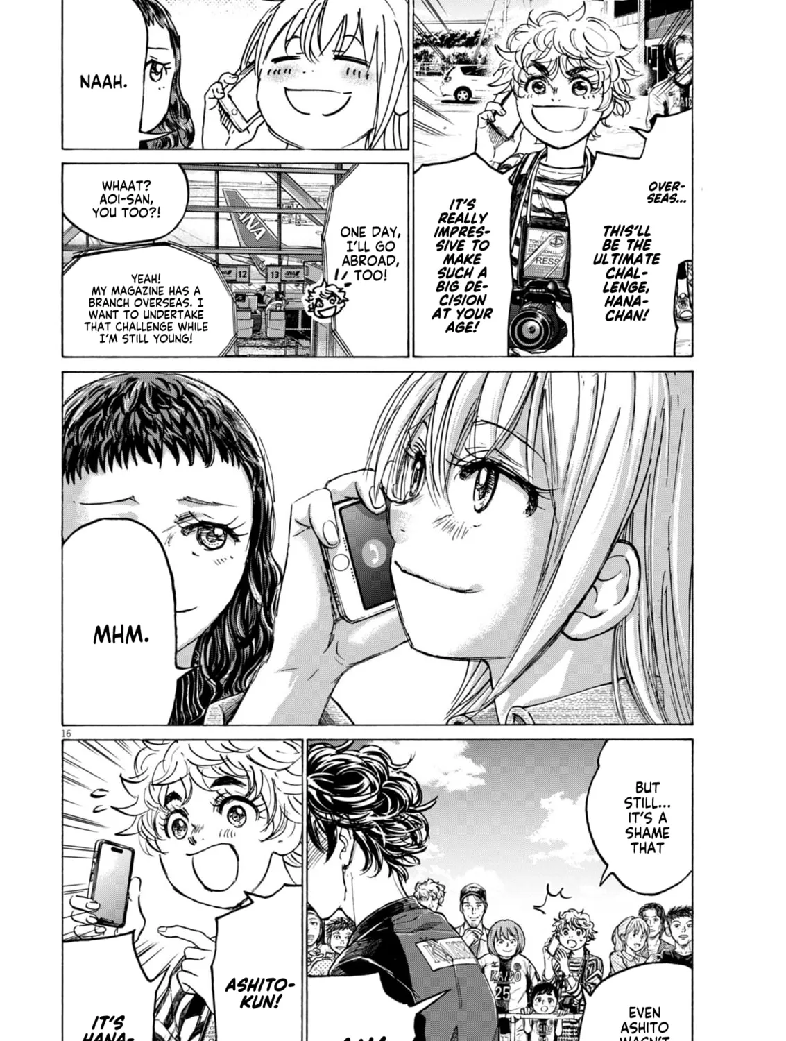 Read Ao Ashi chapter 408 image 31 on Lezhin