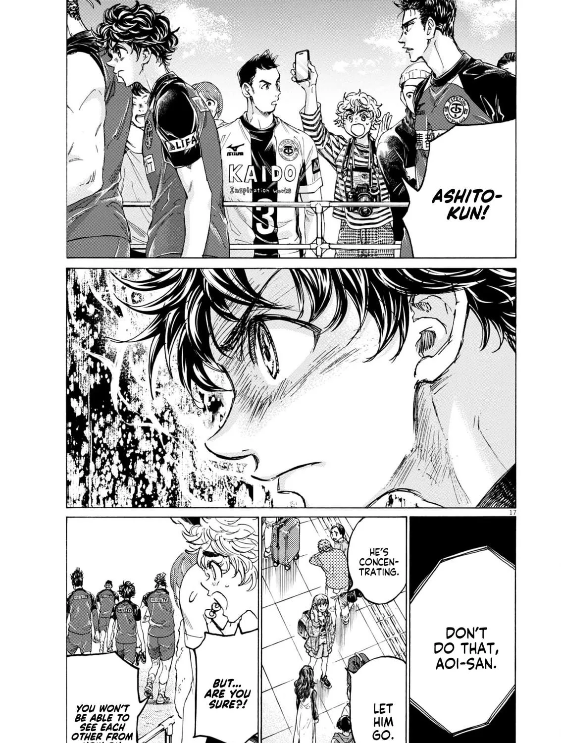 Read Ao Ashi chapter 408 image 33 on Lezhin