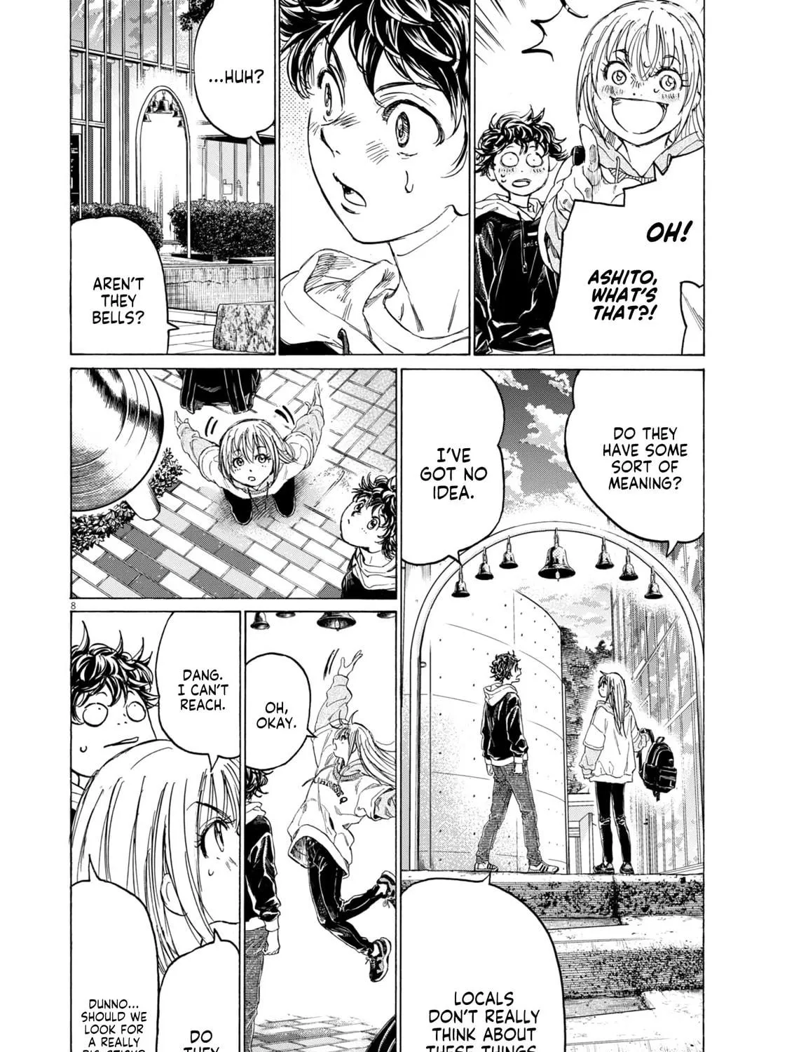 Read Ao Ashi chapter 409 image 15 on Lezhin