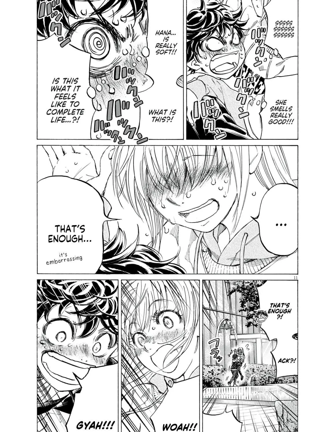 Read Ao Ashi chapter 409 image 21 on Lezhin
