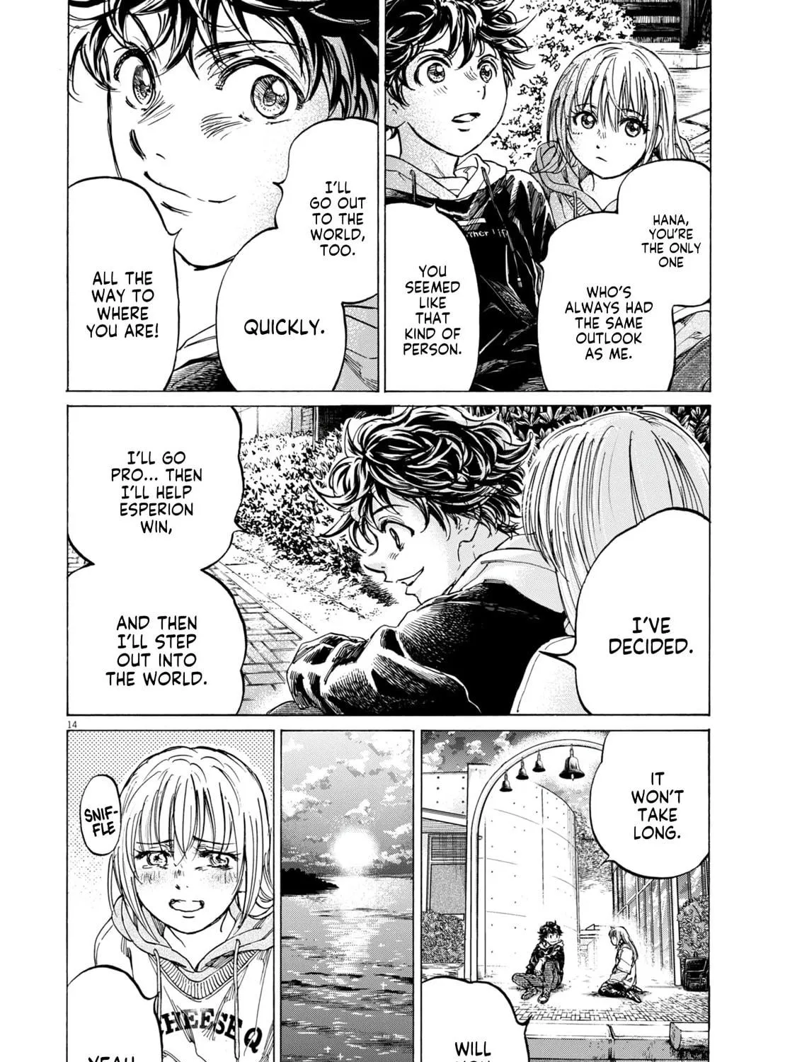Read Ao Ashi chapter 409 image 27 on Lezhin