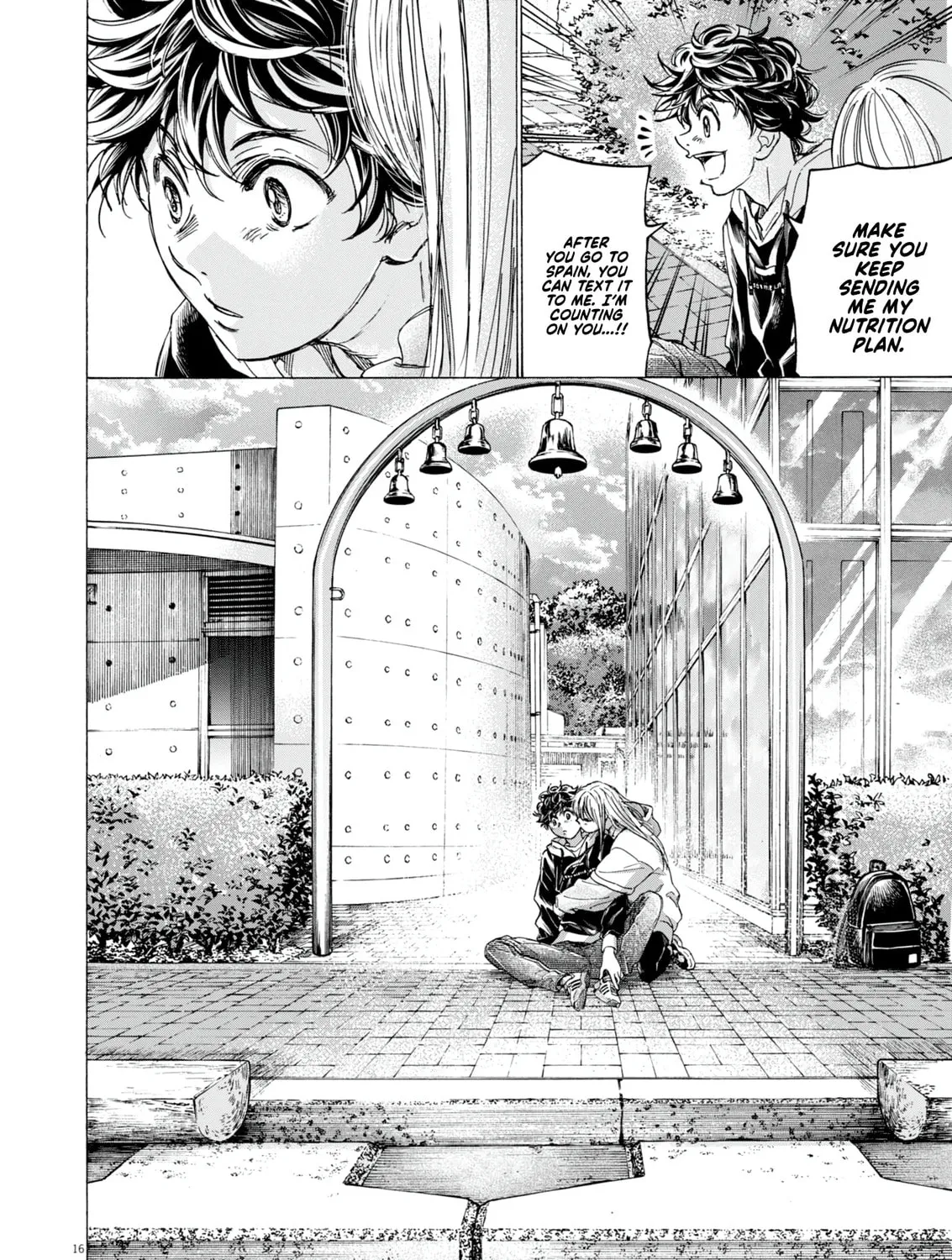 Read Ao Ashi chapter 409 image 31 on Lezhin