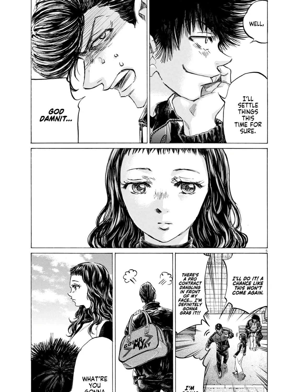 Read Ao Ashi chapter 410 image 13 on Lezhin