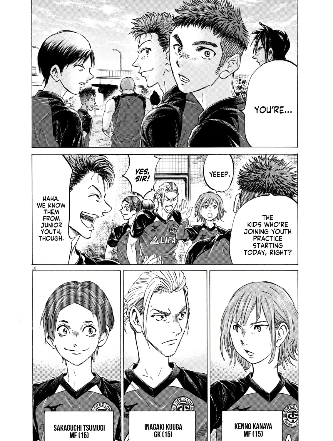 Read Ao Ashi chapter 410 image 23 on Lezhin