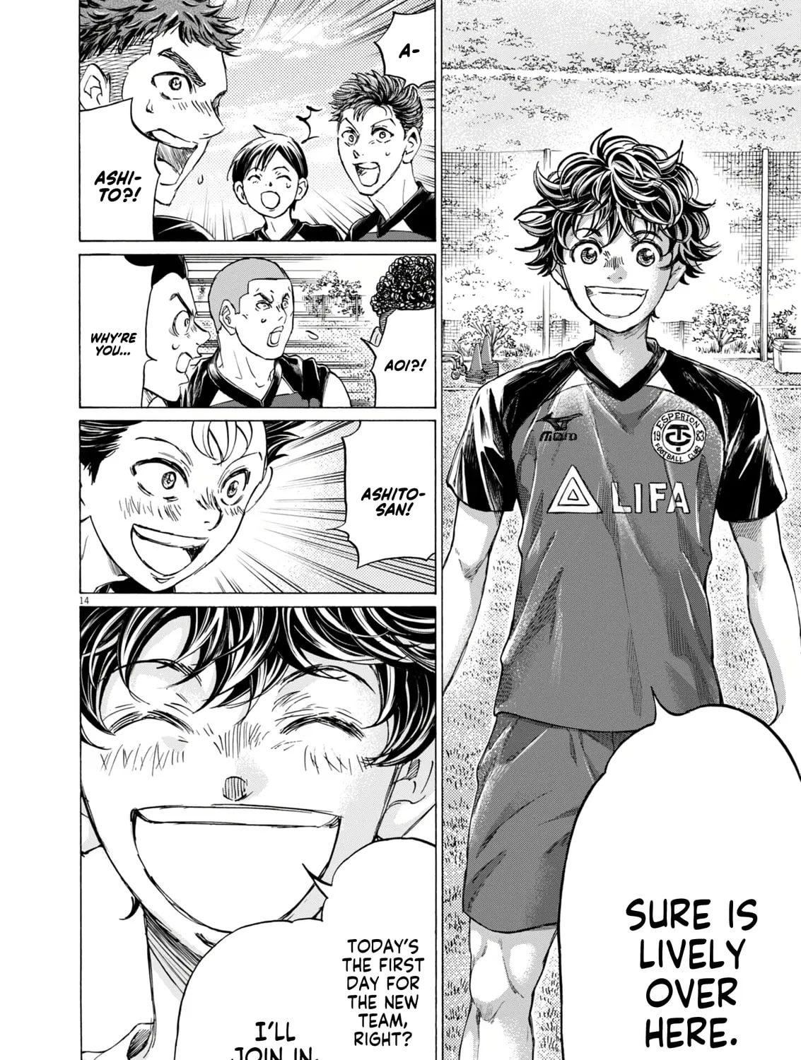 Read Ao Ashi chapter 410 image 31 on Lezhin