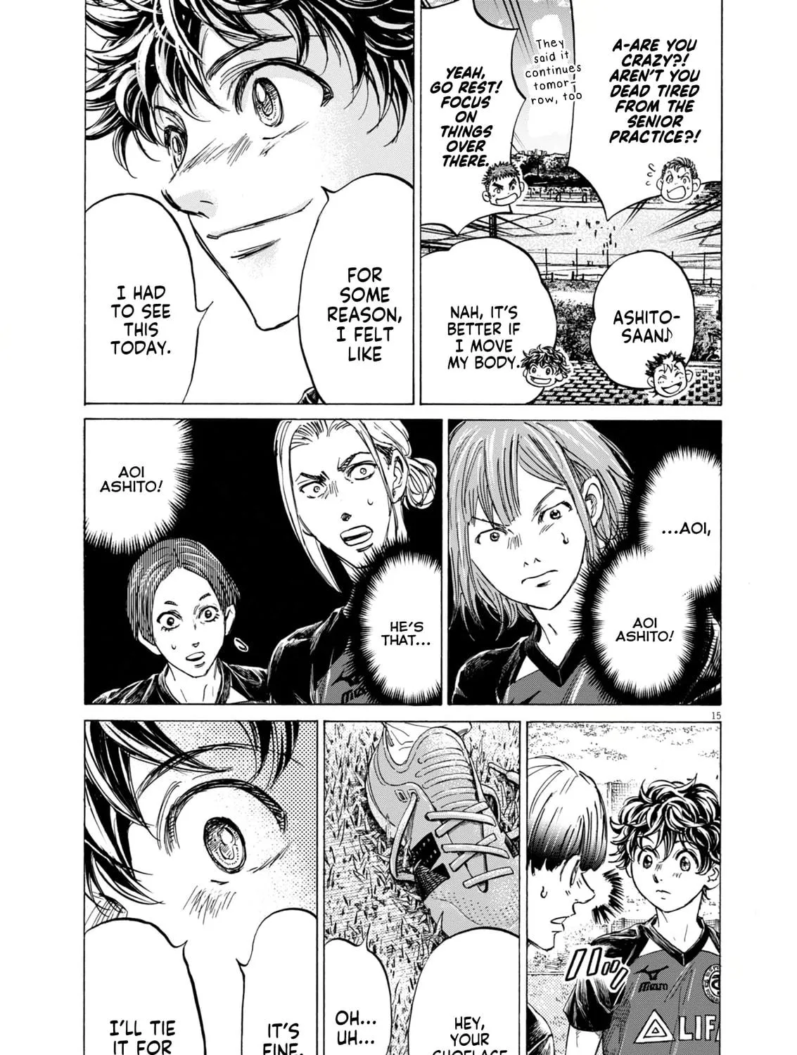 Read Ao Ashi chapter 410 image 33 on Lezhin