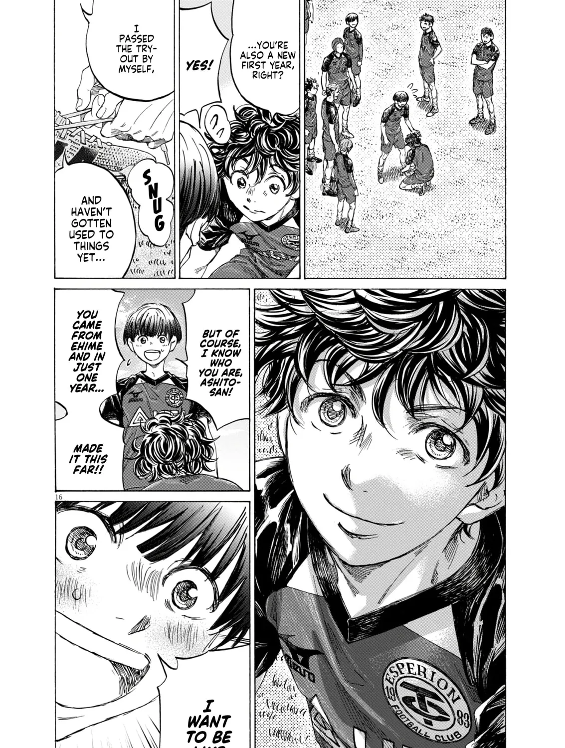 Read Ao Ashi chapter 410 image 35 on Lezhin