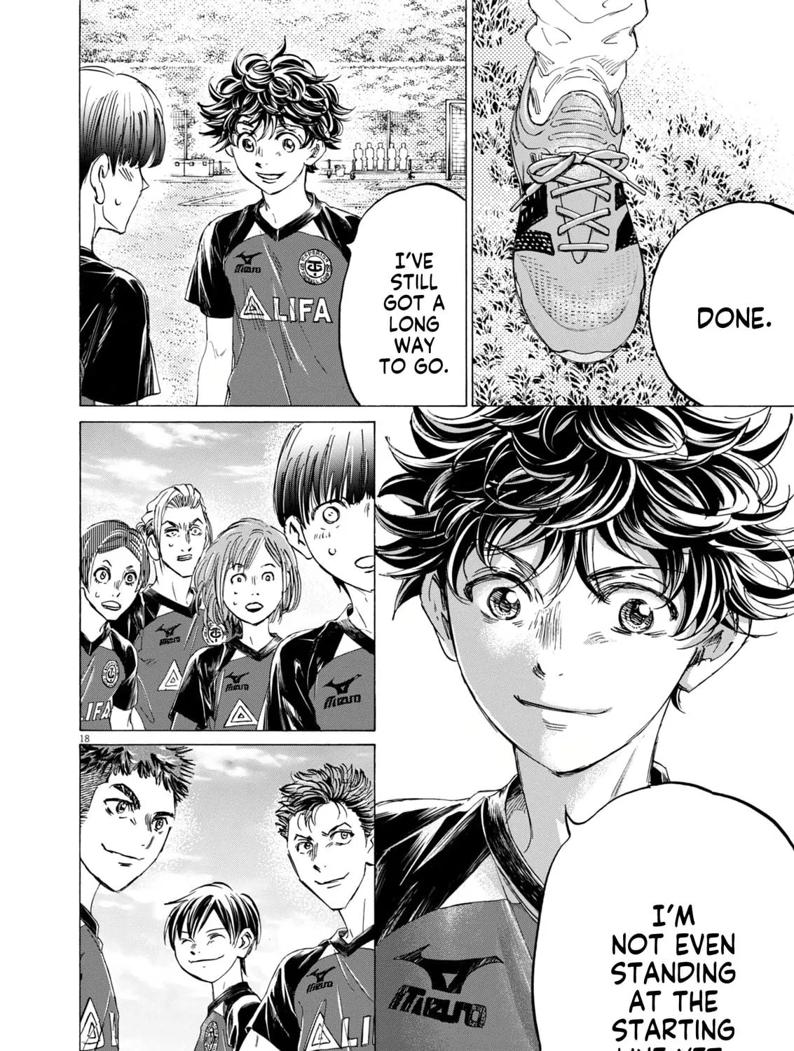Read Ao Ashi chapter 410 image 39 on Lezhin