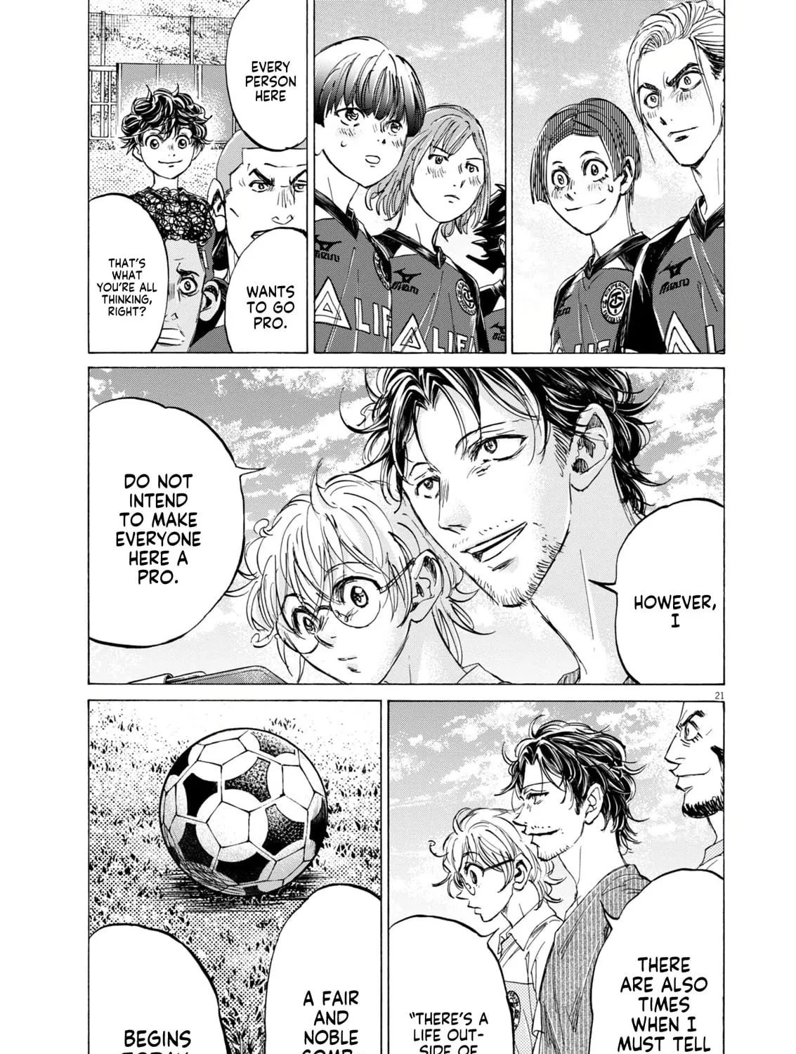 Read Ao Ashi chapter 410 image 45 on Lezhin