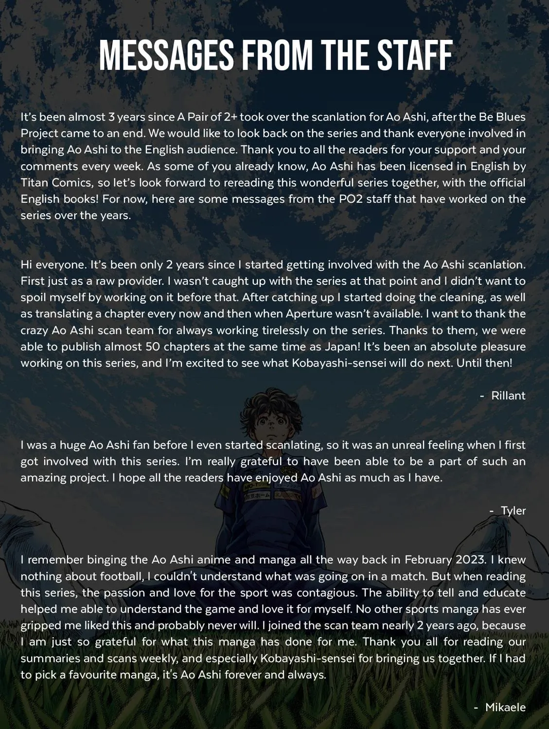 Read Ao Ashi chapter 410 image 63 on Lezhin