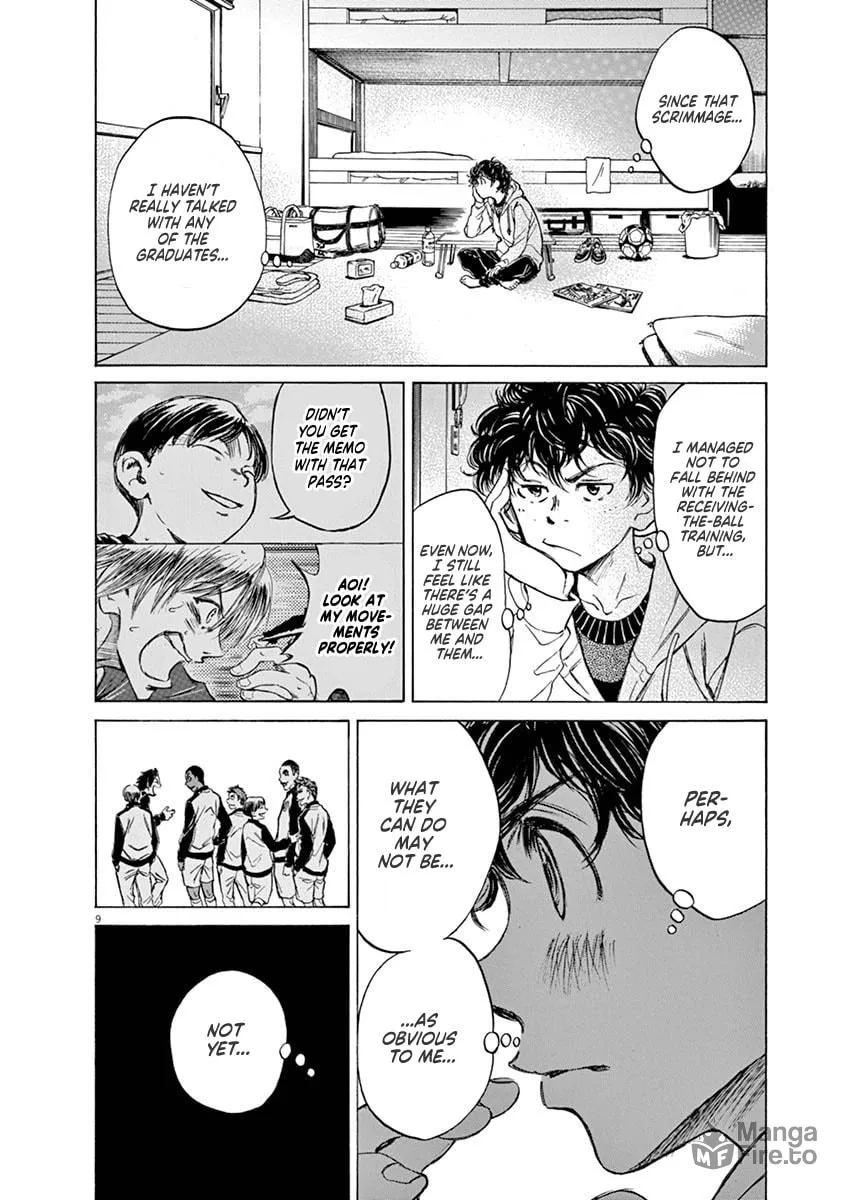 Read Ao Ashi chapter 43 image 9 on Lezhin
