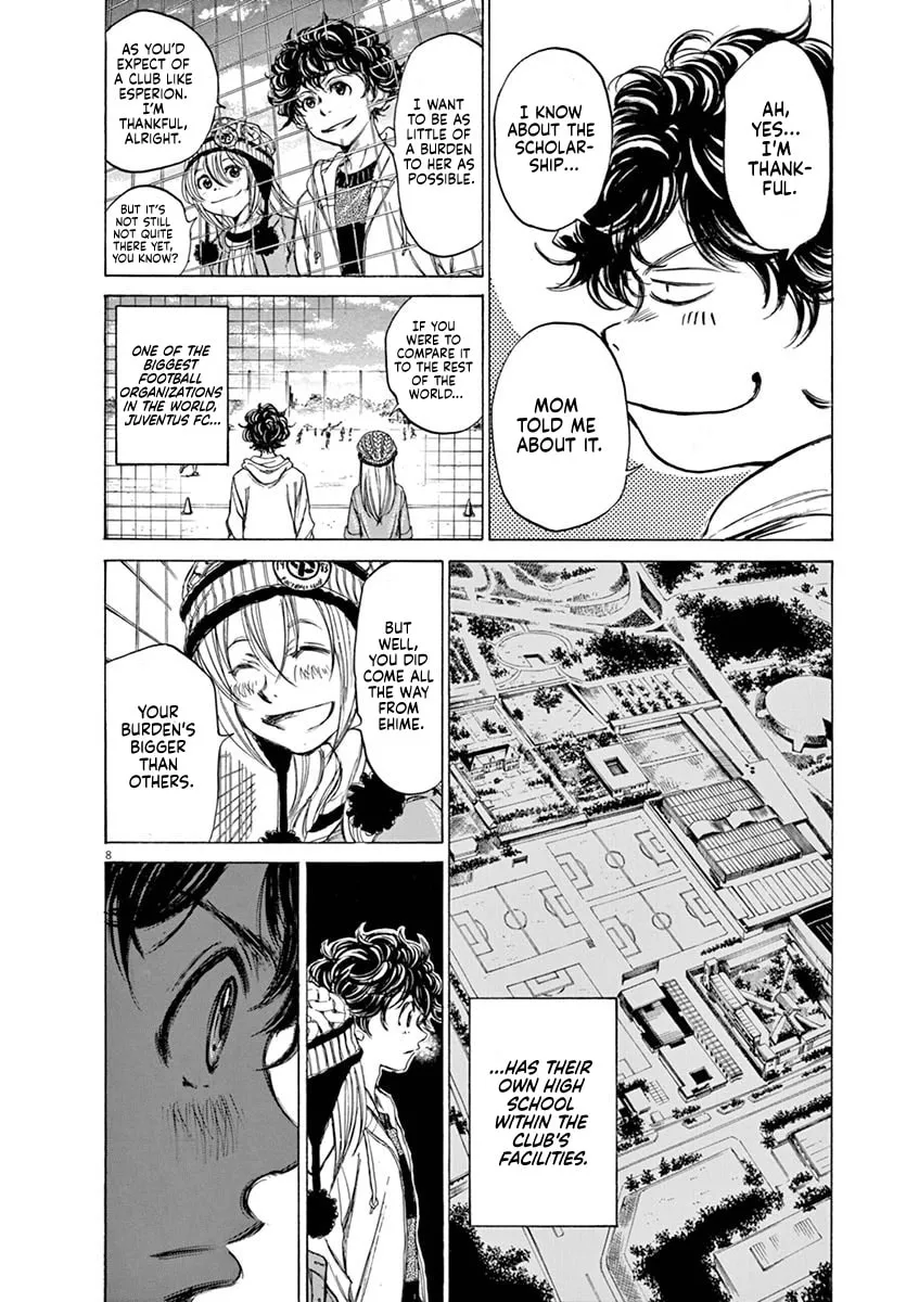 Read Ao Ashi chapter 44 image 7 on Lezhin