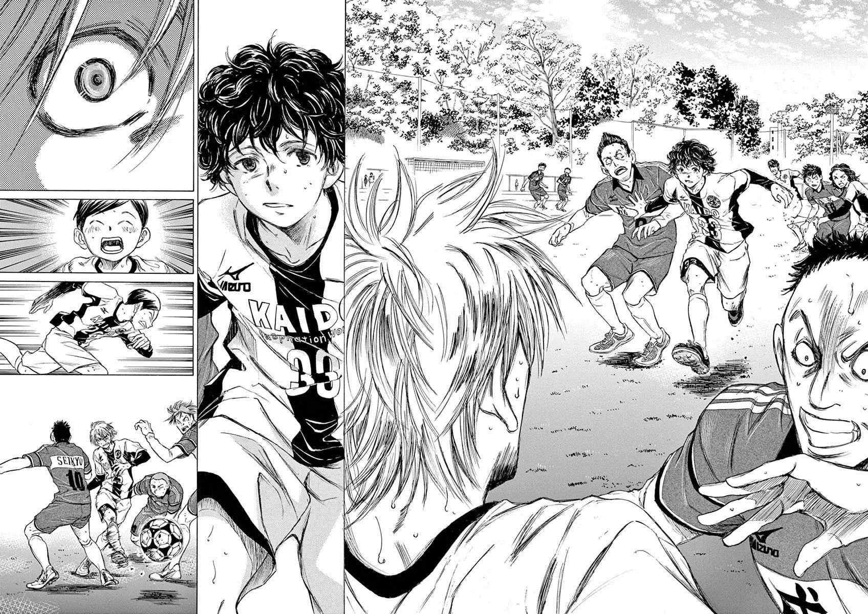 Read Ao Ashi chapter 49 image 15 on Lezhin