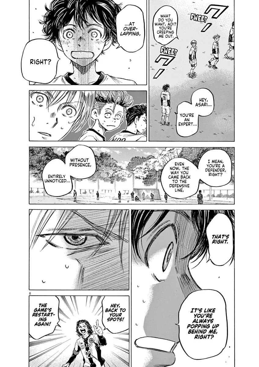 Read Ao Ashi chapter 49 image 7 on Lezhin