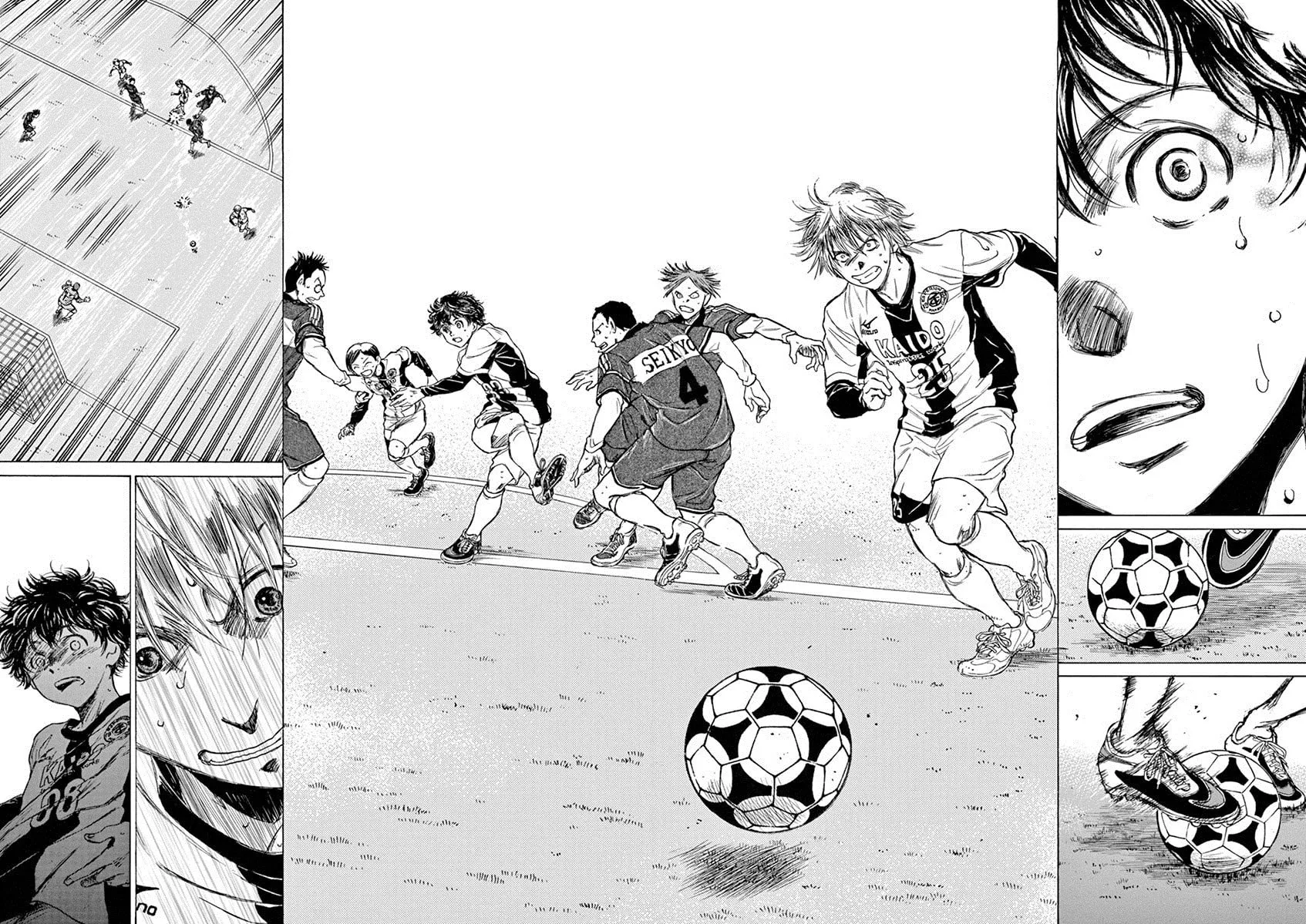 Read Ao Ashi chapter 50 image 14 on Lezhin