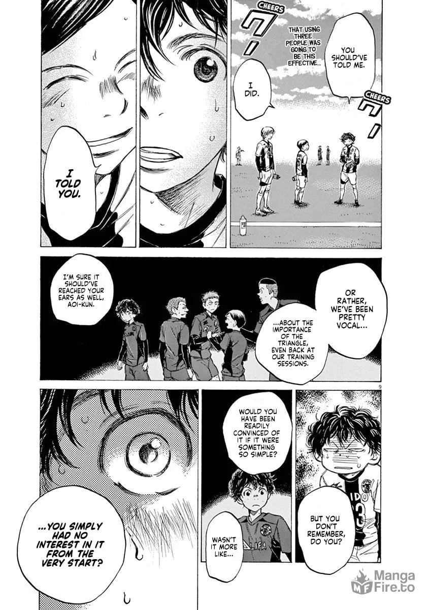 Read Ao Ashi chapter 52 image 9 on Lezhin
