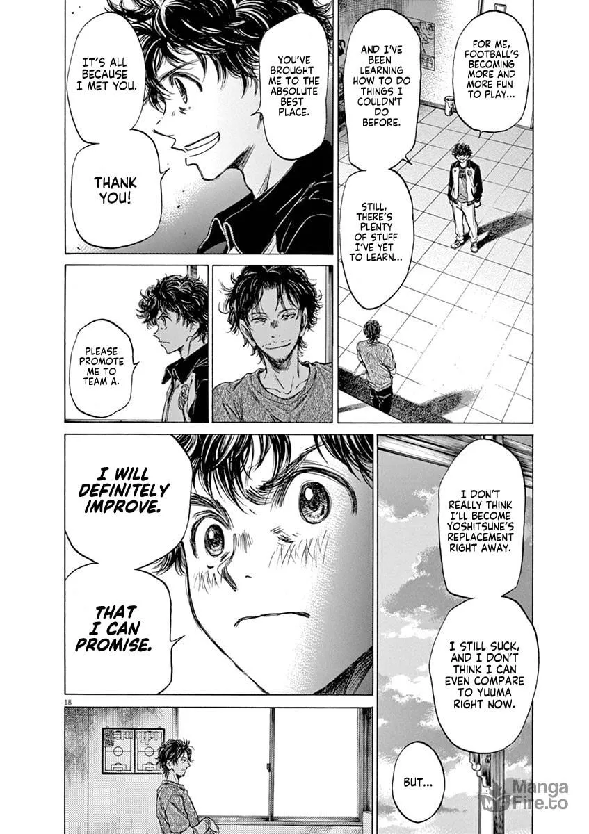 Read Ao Ashi chapter 61 image 17 on Lezhin