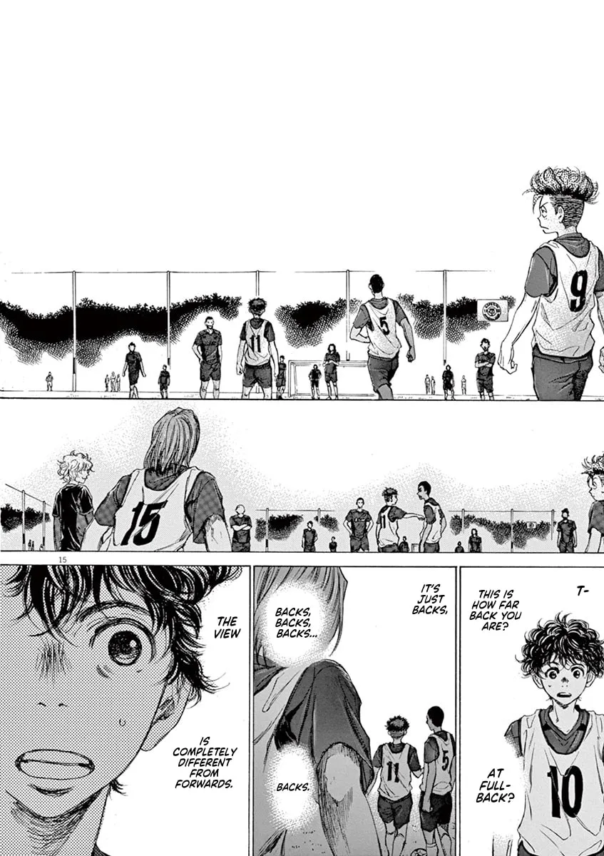 Read Ao Ashi chapter 66 image 15 on Lezhin