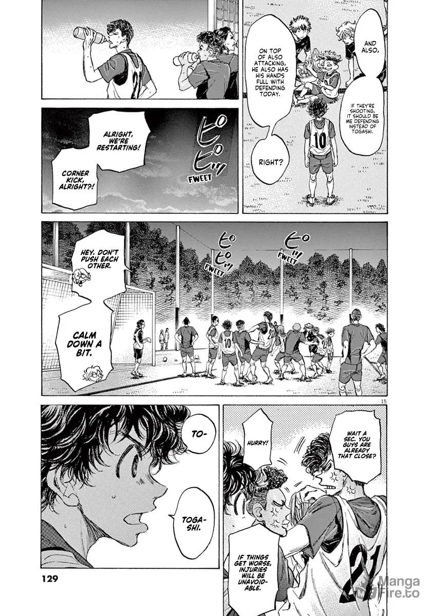 Read Ao Ashi chapter 68 image 14 on Lezhin