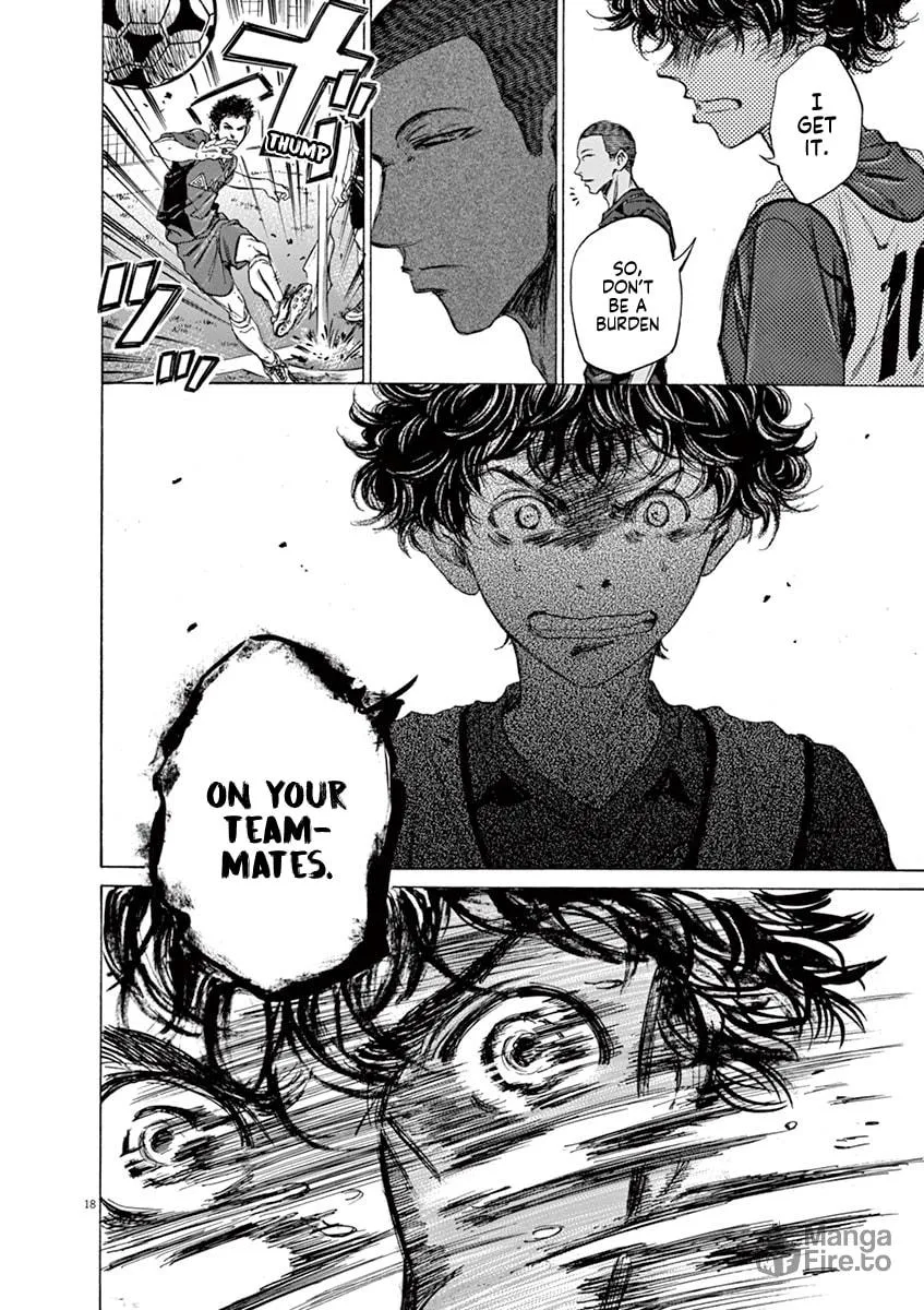 Read Ao Ashi chapter 68 image 17 on Lezhin